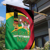 St Kitts and Nevis Sugar Mas Garden Flag Caribbean Masquerade Flag Color - Wonder Print Shop