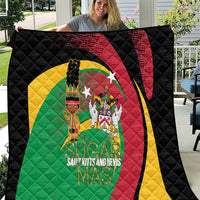 St Kitts and Nevis Sugar Mas Quilt Caribbean Masquerade Flag Color - Wonder Print Shop