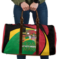 St Kitts and Nevis Sugar Mas Travel Bag Caribbean Masquerade Flag Color - Wonder Print Shop