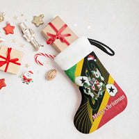 St Kitts and Nevis Christmas Stocking 869 Proud With Map - Wonder Print Shop