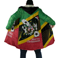 St Kitts and Nevis Christmas Cloak 869 Proud With Map - Wonder Print Shop