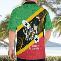 St Kitts and Nevis Christmas Hawaiian Shirt 869 Proud With Map - Wonder Print Shop