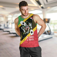 St Kitts and Nevis Christmas Men Tank Top 869 Proud With Map - Wonder Print Shop
