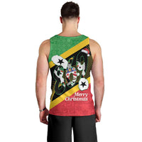 St Kitts and Nevis Christmas Men Tank Top 869 Proud With Map - Wonder Print Shop