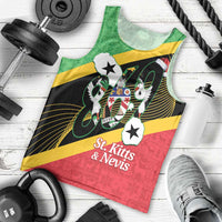 St Kitts and Nevis Christmas Men Tank Top 869 Proud With Map - Wonder Print Shop