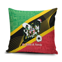 St Kitts and Nevis Christmas Pillow Cover 869 Proud With Map - Wonder Print Shop