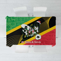 St Kitts and Nevis Christmas Tablecloth 869 Proud With Map - Wonder Print Shop