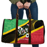 St Kitts and Nevis Christmas Travel Bag 869 Proud With Map - Wonder Print Shop