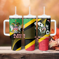 St Kitts and Nevis Christmas Tumbler With Handle 869 Proud With Map - Wonder Print Shop