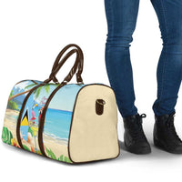 Saint Lucia Christmas Travel Bag Chill Macaw Parrot Caribbean Tropical Style - Wonder Print Shop