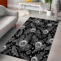 Hawaii Christmas Area Rug Tropical Style With Coat Of Arms - Wonder Print Shop