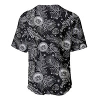 Hawaii Christmas Baseball Jersey Tropical Style With Coat Of Arms - Wonder Print Shop