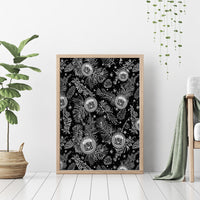Hawaii Christmas Canvas Wall Art Tropical Style With Coat Of Arms - Wonder Print Shop
