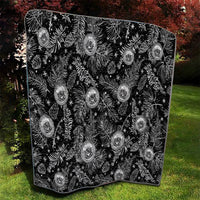 Hawaii Christmas Quilt Tropical Style With Coat Of Arms - Wonder Print Shop