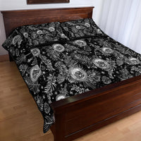 Hawaii Christmas Quilt Bed Set Tropical Style With Coat Of Arms - Wonder Print Shop