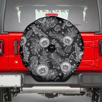 Hawaii Christmas Spare Tire Cover Tropical Style With Coat Of Arms - Wonder Print Shop