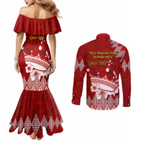 personalised-tonga-king-tupou-i-day-couples-matching-mermaid-dress-and-long-sleeve-button-shirt-tongan-ngatu-pattern-with-crown