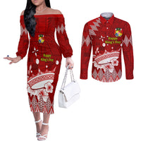 personalised-tonga-king-tupou-i-day-couples-matching-off-the-shoulder-long-sleeve-dress-and-long-sleeve-button-shirt-tongan-ngatu-pattern-with-crown