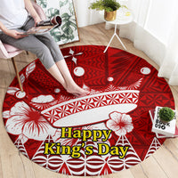 personalised-tonga-king-tupou-i-day-round-carpet-tongan-ngatu-pattern-with-crown