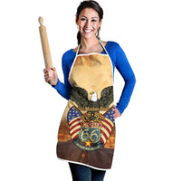 Route 66 Highway United States Apron Mother Road Happy 100th Anniversary Proud - Wonder Print Shop