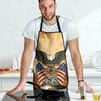 Route 66 Highway United States Apron Mother Road Happy 100th Anniversary Proud - Wonder Print Shop