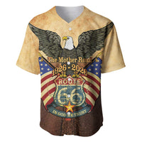 Route 66 Highway United States Baseball Jersey Mother Road Happy 100th Anniversary Proud - Wonder Print Shop