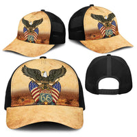 Route 66 Highway United States Baseball Net Cap Mother Road Happy 100th Anniversary Proud - Wonder Print Shop