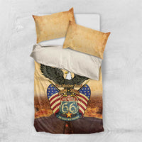 Route 66 Highway United States Bedding Set Mother Road Happy 100th Anniversary Proud - Wonder Print Shop