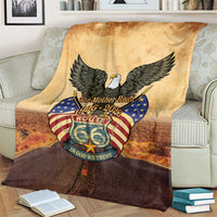 Route 66 Highway United States Blanket Mother Road Happy 100th Anniversary Proud - Wonder Print Shop