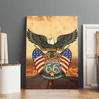 Route 66 Highway United States Canvas Wall Art Mother Road Happy 100th Anniversary Proud - Wonder Print Shop