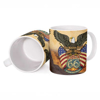 Route 66 Highway United States Ceramic Mug Mother Road Happy 100th Anniversary Proud - Wonder Print Shop