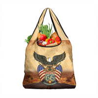 Route 66 Highway United States Grocery Bag Mother Road Happy 100th Anniversary Proud - Wonder Print Shop