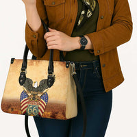 Route 66 Highway United States Leather Bag Mother Road Happy 100th Anniversary Proud - Wonder Print Shop