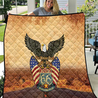 Route 66 Highway United States Quilt Mother Road Happy 100th Anniversary Proud - Wonder Print Shop