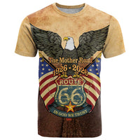 Route 66 Highway United States T Shirt Mother Road Happy 100th Anniversary Proud - Wonder Print Shop
