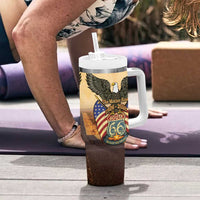 Route 66 Highway United States Tumbler With Handle Mother Road Happy 100th Anniversary Proud - Wonder Print Shop