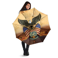 Route 66 Highway United States Umbrella Mother Road Happy 100th Anniversary Proud - Wonder Print Shop