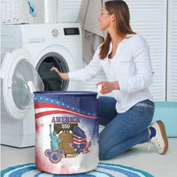United States 4th Of July Laundry Basket 250th Anniversary Liberty Bell - Wonder Print Shop