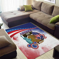 United States 4th Of July Area Rug 250th Anniversary Liberty Bell - Wonder Print Shop