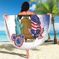 United States 4th Of July Beach Blanket 250th Anniversary Liberty Bell - Wonder Print Shop
