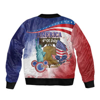 United States 4th Of July Bomber Jacket 250th Anniversary Liberty Bell - Wonder Print Shop