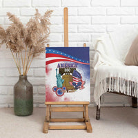 United States 4th Of July Canvas Wall Art 250th Anniversary Liberty Bell - Wonder Print Shop