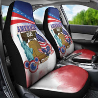United States 4th Of July Car Seat Cover 250th Anniversary Liberty Bell - Wonder Print Shop