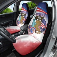 United States 4th Of July Car Seat Cover 250th Anniversary Liberty Bell - Wonder Print Shop