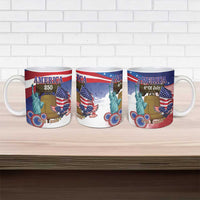 United States 4th Of July Ceramic Mug 250th Anniversary Liberty Bell - Wonder Print Shop