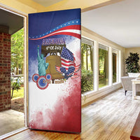 United States 4th Of July Door Cover 250th Anniversary Liberty Bell - Wonder Print Shop