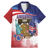 United States 4th Of July Family Matching Mermaid Dress and Hawaiian Shirt 250th Anniversary Liberty Bell - Wonder Print Shop
