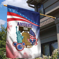 United States 4th Of July Garden Flag 250th Anniversary Liberty Bell - Wonder Print Shop