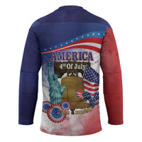 United States 4th Of July Hockey Jersey 250th Anniversary Liberty Bell - Wonder Print Shop