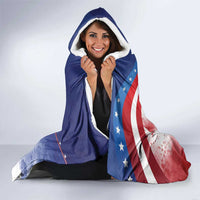 United States 4th Of July Hooded Blanket 250th Anniversary Liberty Bell - Wonder Print Shop